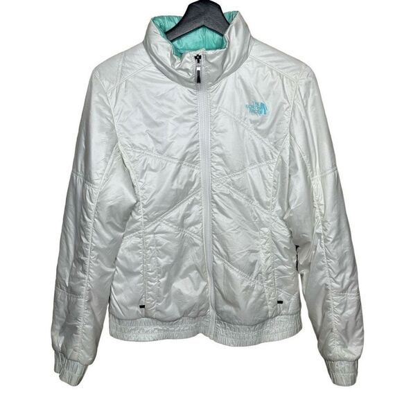 The North Face Womens Primaloft Insulated Hooded Jacket Small - Picture 1 of 6